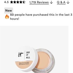 IT Cosmetics Sheer Tint Face Balm - Tan